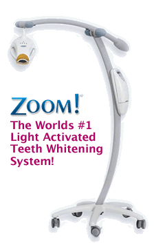 zoom teeth whitening lamp