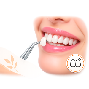 Metal-free, closest match to natural enamel, made and fitted in one visit.